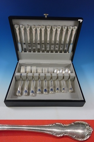 French Provincial by Towle Sterling Silver Flatware Set 12 Service 48 Pieces
